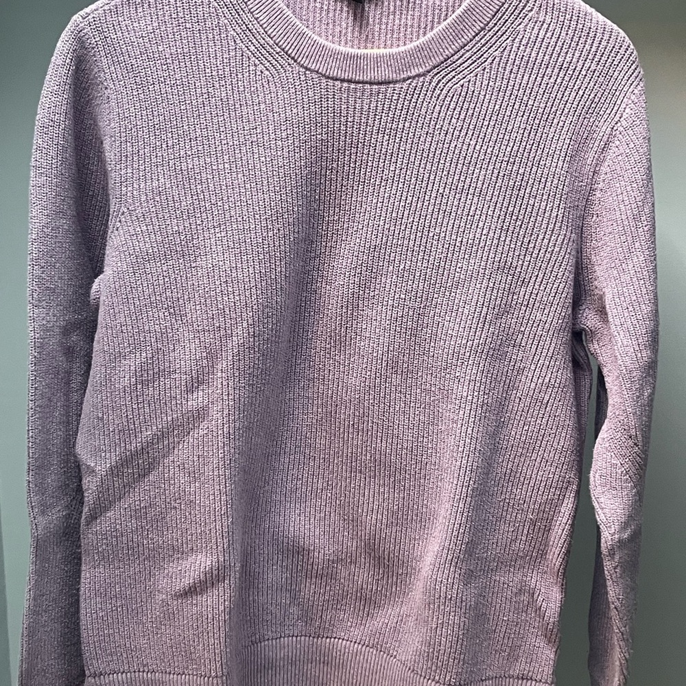 Express Men's Lavender Crewneck Sweater